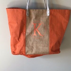 Beach tote bag